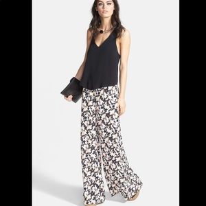 ASTR The Label Floral Wide Leg Pants